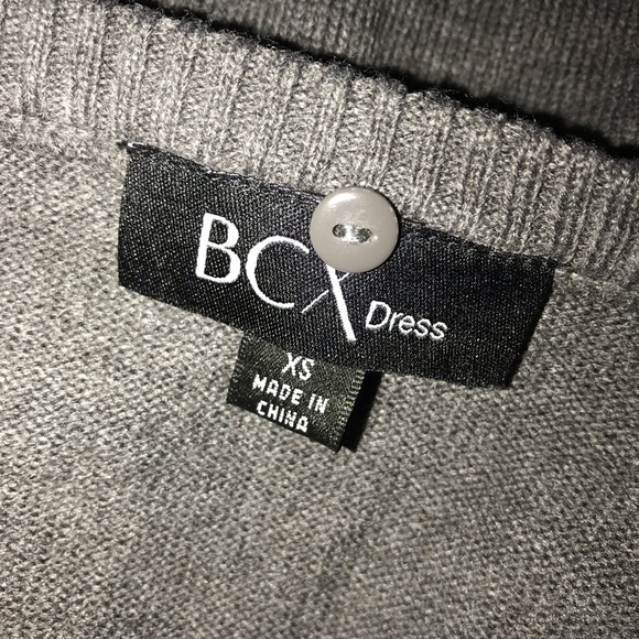 BCX Grey Sweater Dress from Macy’s XS - Picture 4 of 5